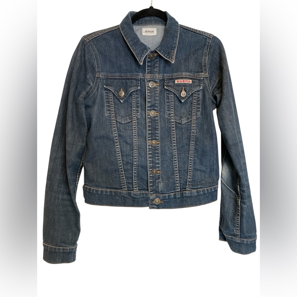 Hudson Jeans Blue Denim Jacket
